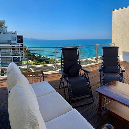 Sea View Penthouse Apartment Obzor Luaran gambar