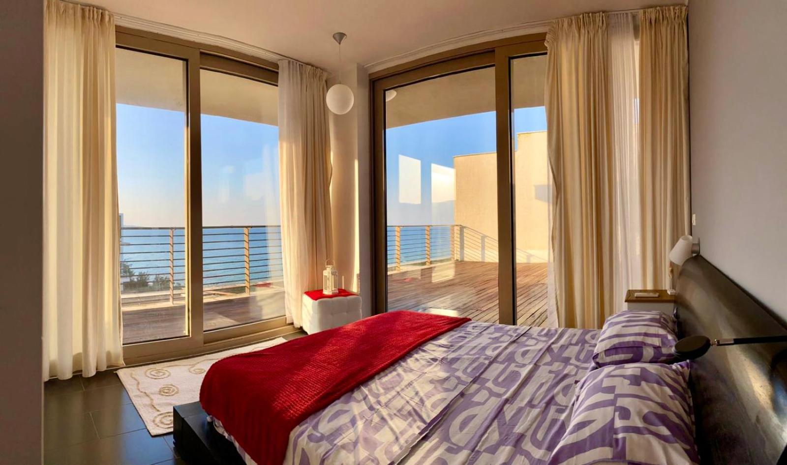 Sea View Penthouse Apartment Obzor Luaran gambar