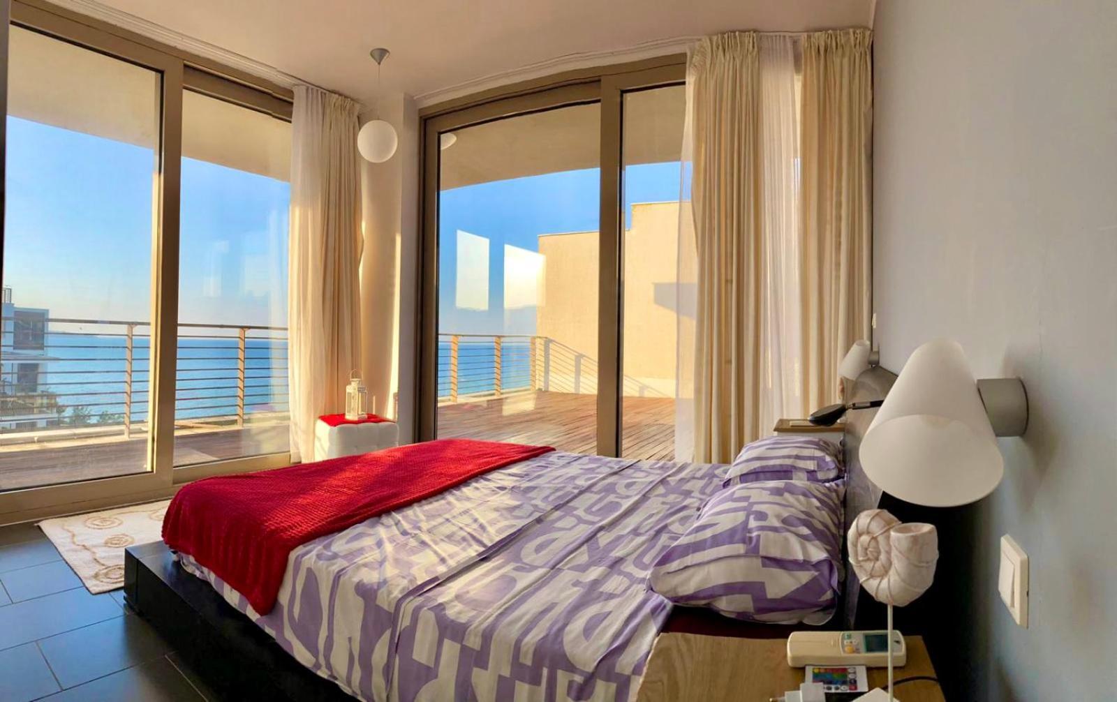 Sea View Penthouse Apartment Obzor Luaran gambar