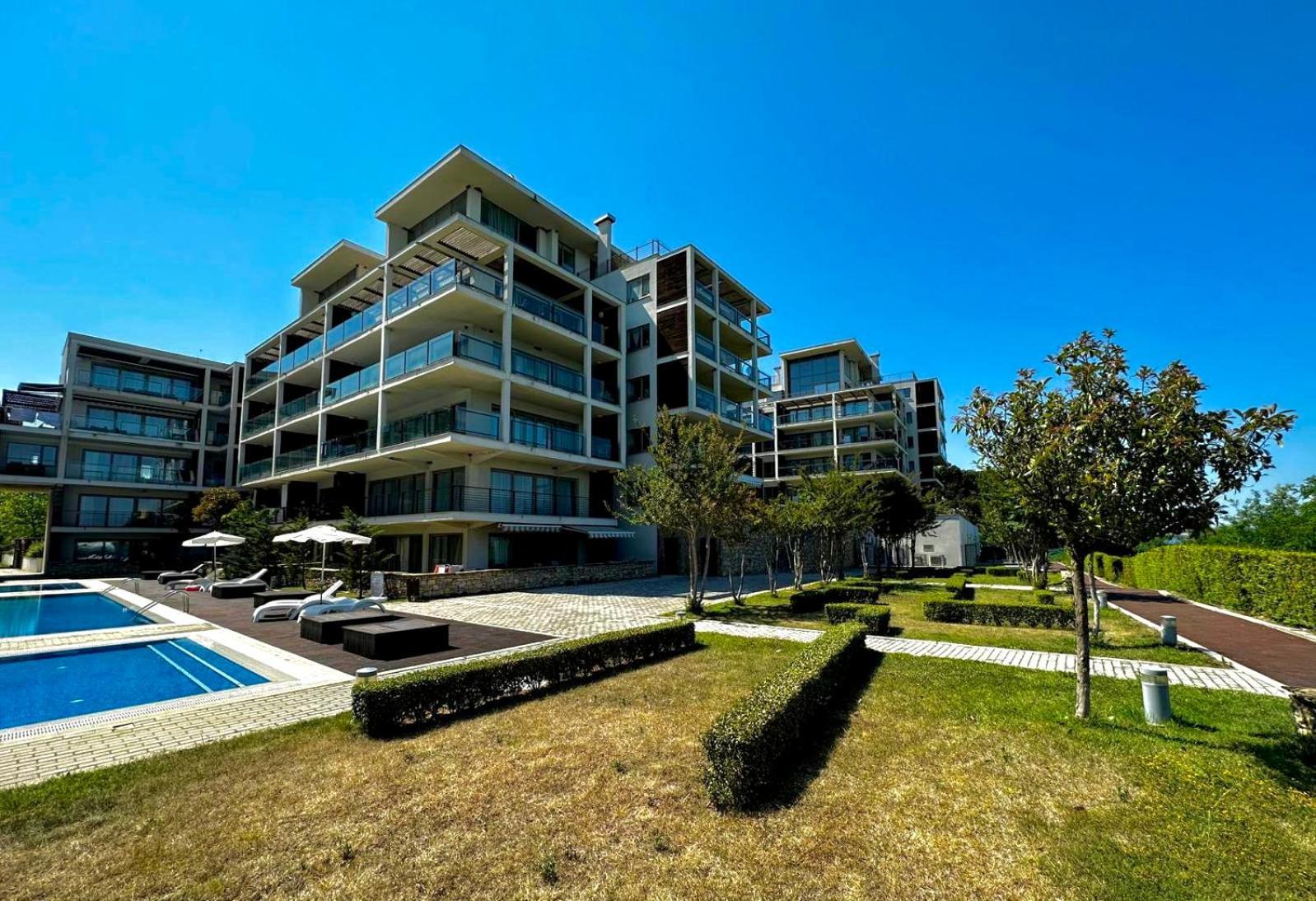 Sea View Penthouse Apartment Obzor Luaran gambar